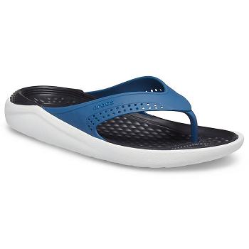 Crocs LiteRide Modre / Biele - Panske Sandále